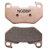 FA760 SBS 993 Motorcillo trasero pastillas de freno sinterizada para Harley Davidson RH 1250 Sportster S RH 975 Nightster 2022-2023