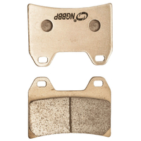 Padera de freno de motocicleta sinterizada de calidad profesional para Suzuki GSX 1200 FSW Yamaha XT 660 X SUPERMOTO DUCATI 1200 S Multistrada Benelli 1200 S Multistrada Aprilia Dorsoduro 1200 FA244 