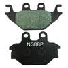 NGBBP FA377 Totabas de freno de ATV de carbono Kevlar para Arctic CAT 250 300 Kawasaki KVF 300 CCF Kymco KXR 250 MXU 250 R UXV 450I Quadzilla RS7 4WD Sym Tauslander 200cityMax 300 300 