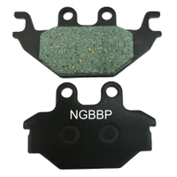 NGBBP FA377 Totabas de freno de ATV de carbono Kevlar para Arctic CAT 250 300 Kawasaki KVF 300 CCF Kymco KXR 250 MXU 250 R UXV 450I Quadzilla RS7 4WD Sym Tauslander 200cityMax 300 300 