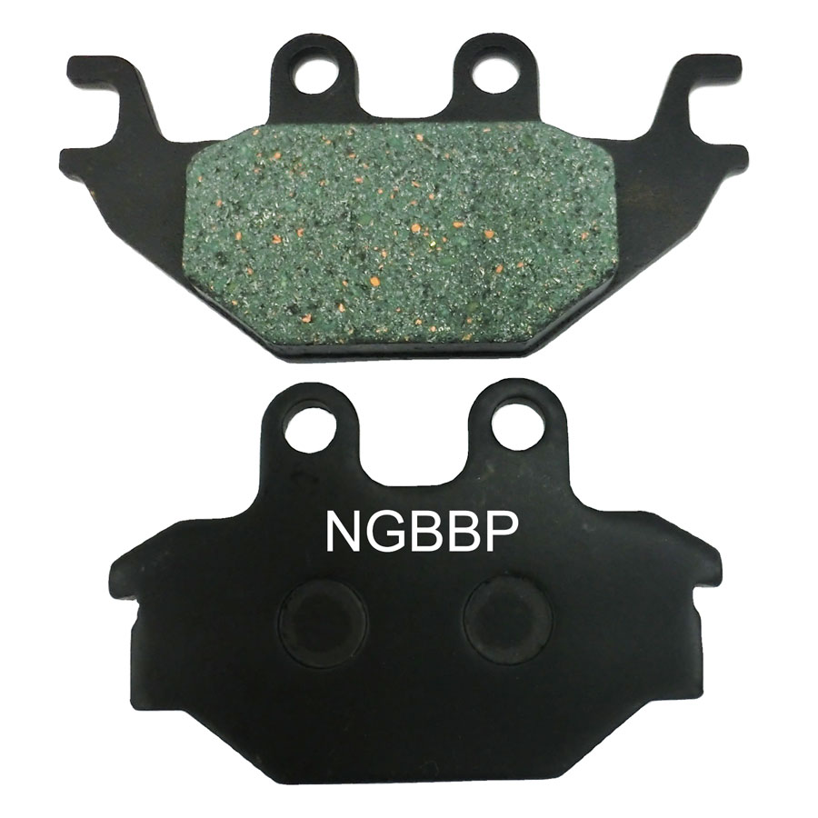 NGBBP FA377 Totabas de freno de ATV de carbono Kevlar para Arctic CAT 250 300 Kawasaki KVF 300 CCF Kymco KXR 250 MXU 250 R UXV 450I Quadzilla RS7 4WD Sym Tauslander 200cityMax 300 300 