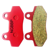 FA086 Pastillas de cerámica orgánica de Freno de la Motocicleta Balata Freno Disco Italika CS125/AT110 Peugeot Speedfight Mash City 125cc 5105 GE2 004 45105 KK4 014 251 0037AA 