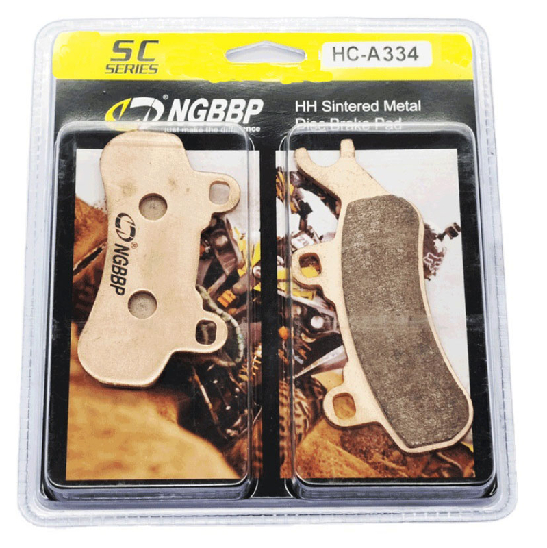 NGBBP (FA682 FA683) Reemplazo de la pastilla de freno ATV sinterizada trasera trasera para compatible con ATV Can-Am Maverick X3 2017 / Max Turbo 2017-2018 / Turbo 2018 / Max Turbo R 2018 / Turbo R 2018 / Turbo R 2018 / Turbo R 2018