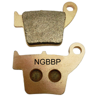 FA346 Padera de freno de sinterización de motocross de tierra fuera de la carretera para Honda CR 125 R CRF 150 R CRF 250 CRF 450 RWE CRE 125 R Enduro Cre 250 R Supermotard Fantic Tr 125 Casa 250 E TZ 170