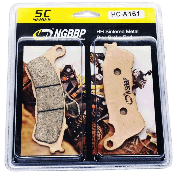 Pastillas de freno para motocicleta sinterizadas NGBBP FA388 aptas para Honda FES125 FES150 SH125i SH150 NSS250 NSS300 SH300i SW-T4 CBF GL1800 NC700/ SUZUKI UH 125 Burgman