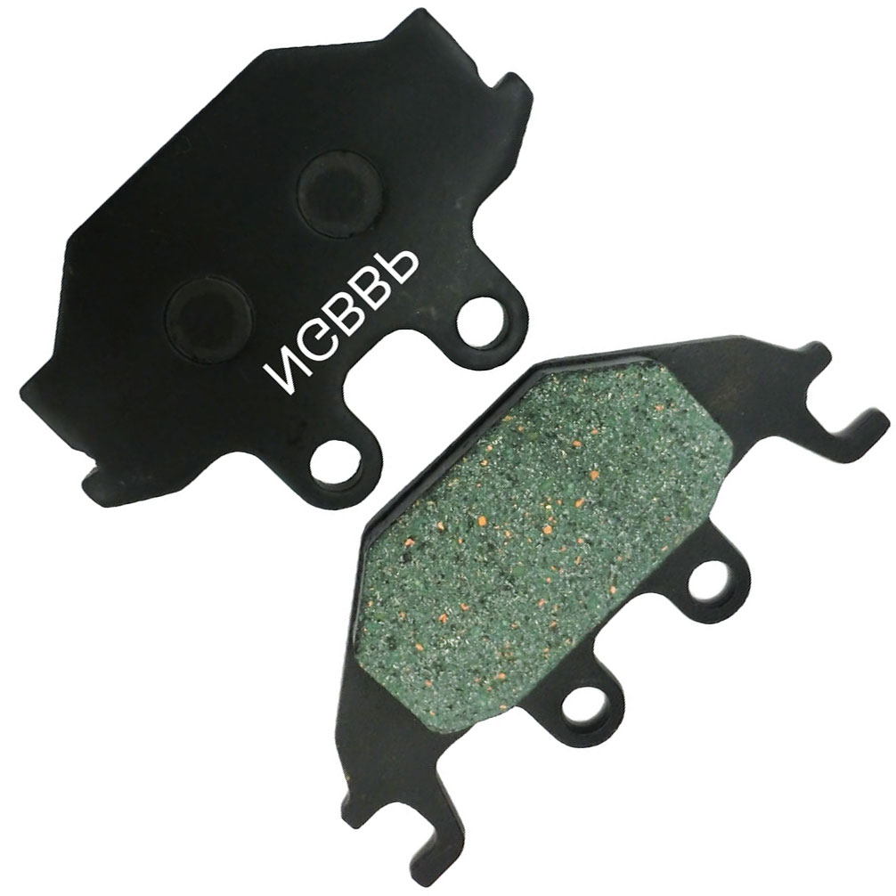 NGBBP FA377 Totabas de freno de ATV de carbono Kevlar para Arctic CAT 250 300 Kawasaki KVF 300 CCF Kymco KXR 250 MXU 250 R UXV 450I Quadzilla RS7 4WD Sym Tauslander 200cityMax 300 300 